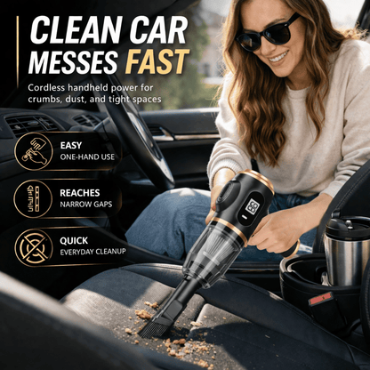 2-in-1 Handheld Vacuum & Air Duster