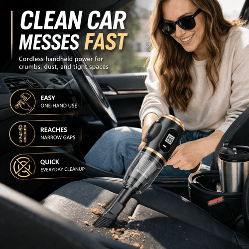 2-in-1 Handheld Vacuum & Air Duster