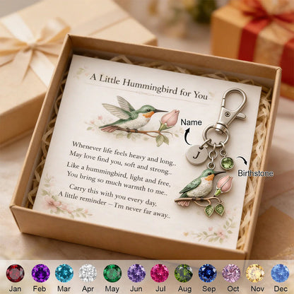 🐦A Little Hummingbird for You keychain🎁A Meaningful Mother's Day Gift Filled with Love & Comfort