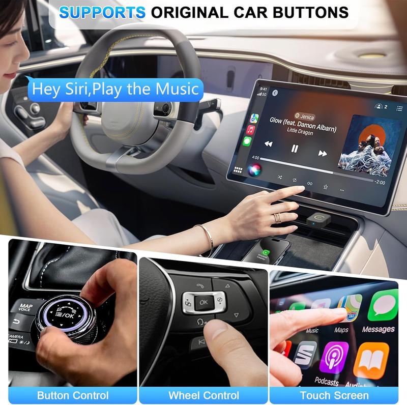 💥 Mini Wireless CarPlay/Android Auto Adapter