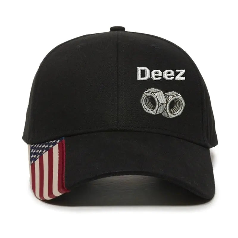 ⚒️Deez Embroidered Premium Quality Adjustable Snapback Hat