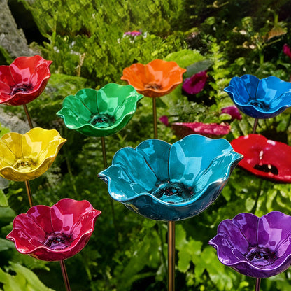 💖🎁2026 Mother's Day Gifts 49% Off--🎁Handmade Metal Flower Garden Stake🐦