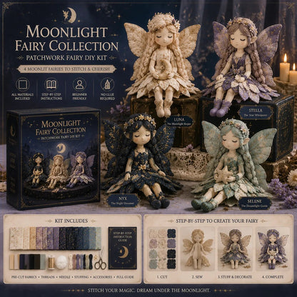🔥LAST DAY 49% OFF - 🧵Fairy Patchwork DIY Collection