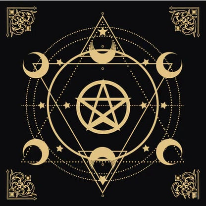 ✨ Witchy Cauldron Tarot Card Set – Rose Gold Accents, Complete Guide Book & Velvet Pouch 🎴📖