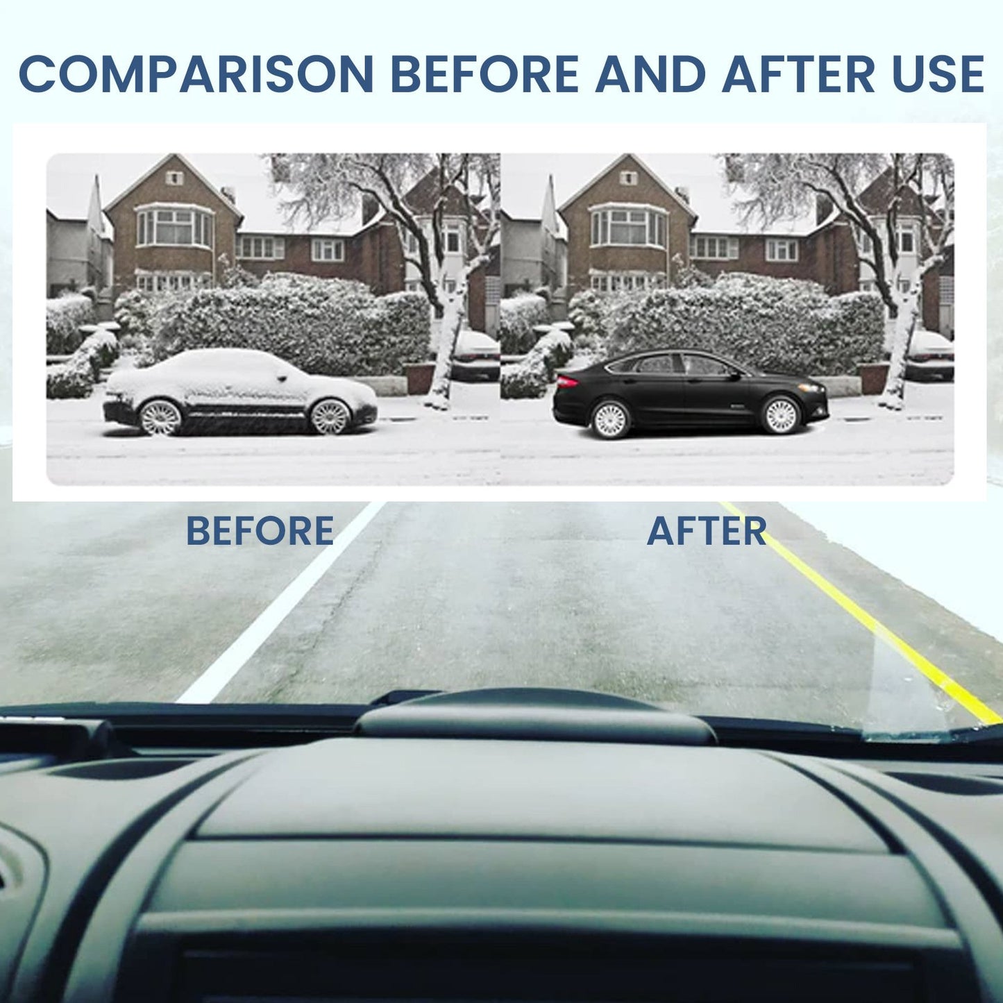 Car De-Icing Snow-Melting Snow Removal Instrument
