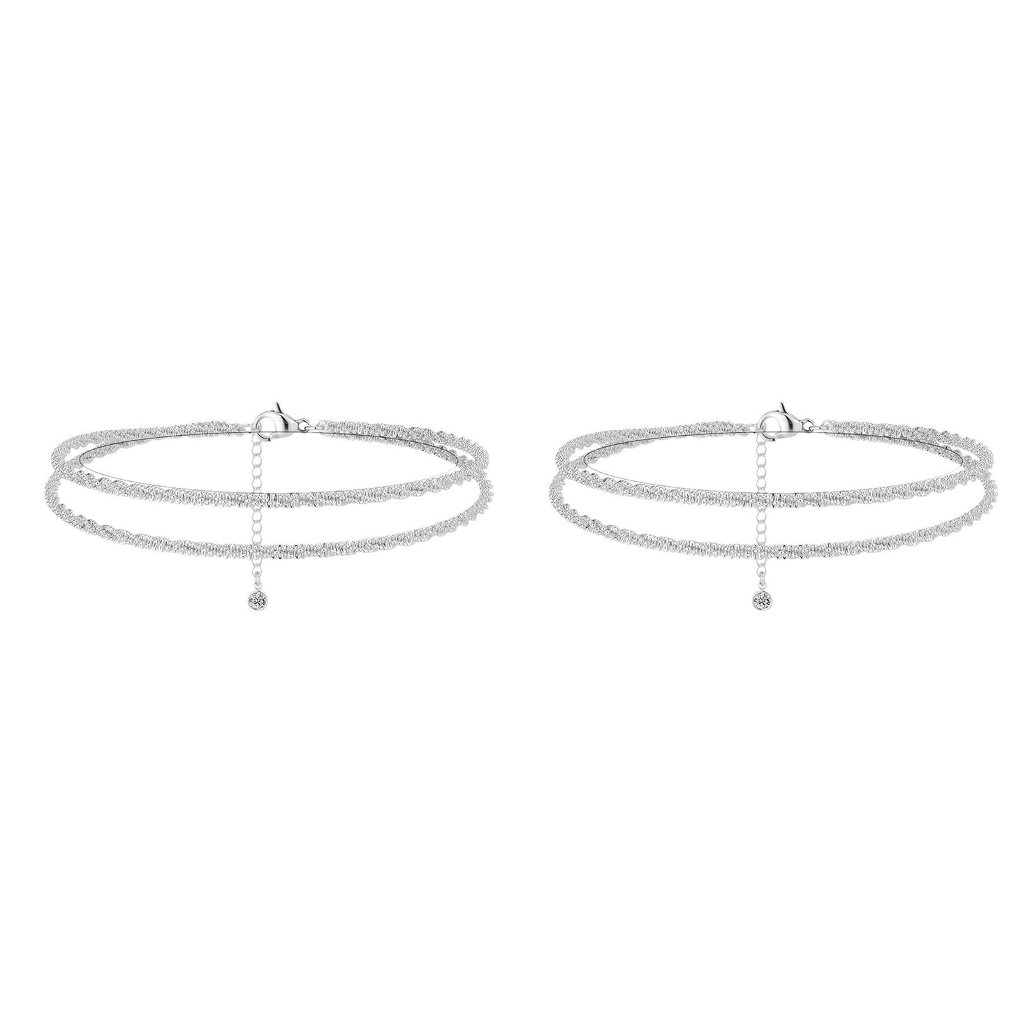 🎁Final 3 Hours: Only $16.99🎉🔥Dainty Layered Anklet For Women