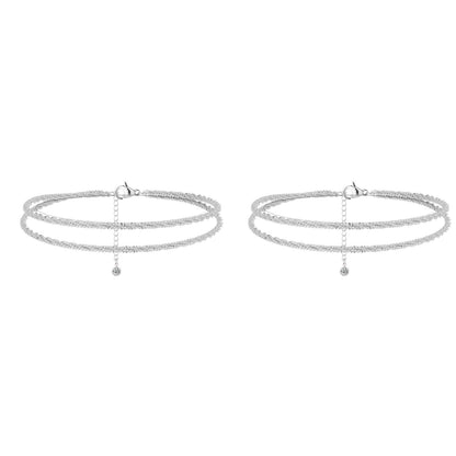 🎁Final 3 Hours: Only $16.99🎉🔥Dainty Layered Anklet For Women