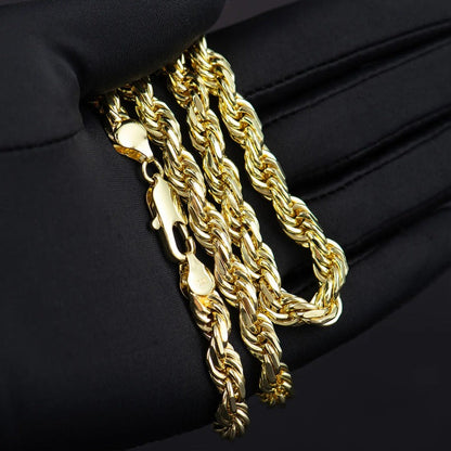 Brilliant Twisted Rope Necklace