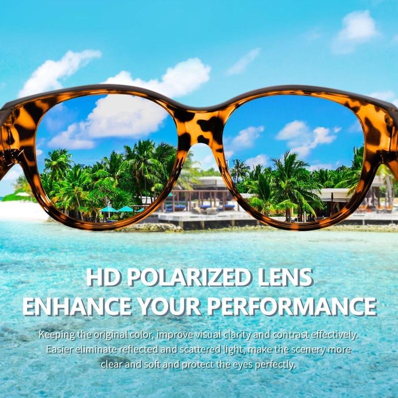 📢😎2026 New Polarized UV400 Protection Trendy Round Cat-eye Sunglasses 😺🕶️