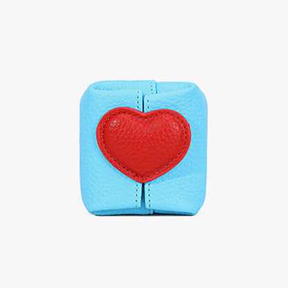 Sweetheart Mini Leather Pouch