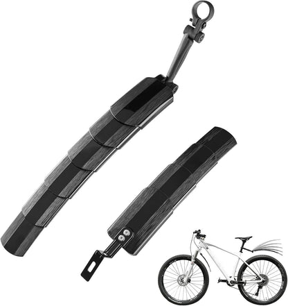 🚲Retractable Bike Mudguards - Adjustable Fender Set for MTB & Road Bikes - Instant Mud & Splash Protection