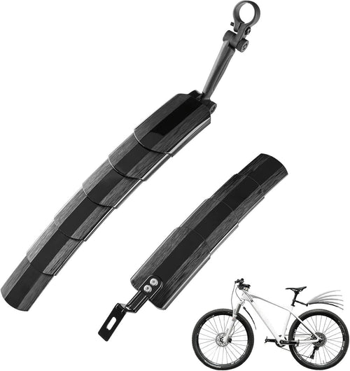 🚲Retractable Bike Mudguards - Adjustable Fender Set for MTB & Road Bikes - Instant Mud & Splash Protection