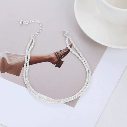 🎁Final 3 Hours: Only $16.99🎉🔥Dainty Layered Anklet For Women