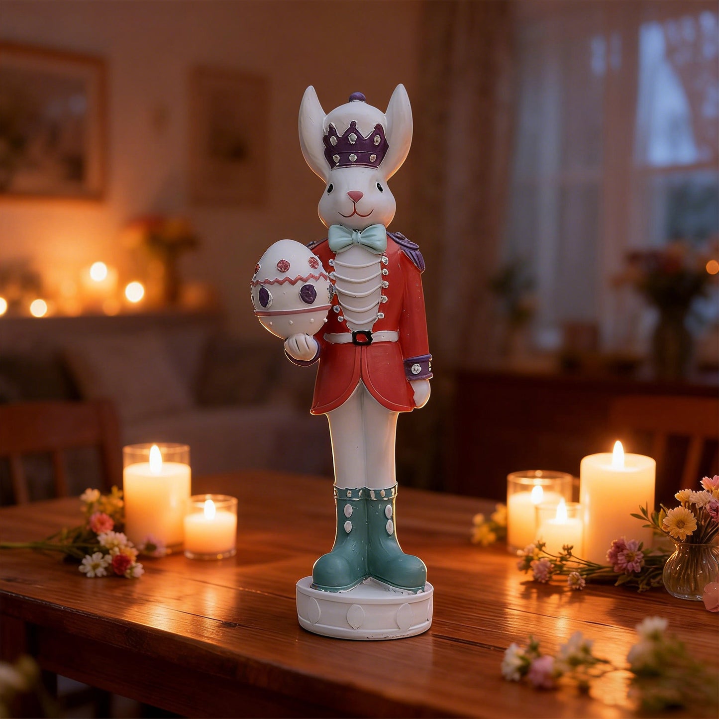 🐰 Easter Bunny Nutcracker – A Charming Touch of Spring