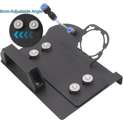 45-Degree Tile Chamfering Tool with Base Plate, Type 100 Angle Grinder Stand for 45° Tile Chamfer Cutting