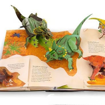 🦖3D Encyclopedia Prehistorica Dinosaurs📙HARDCOVER