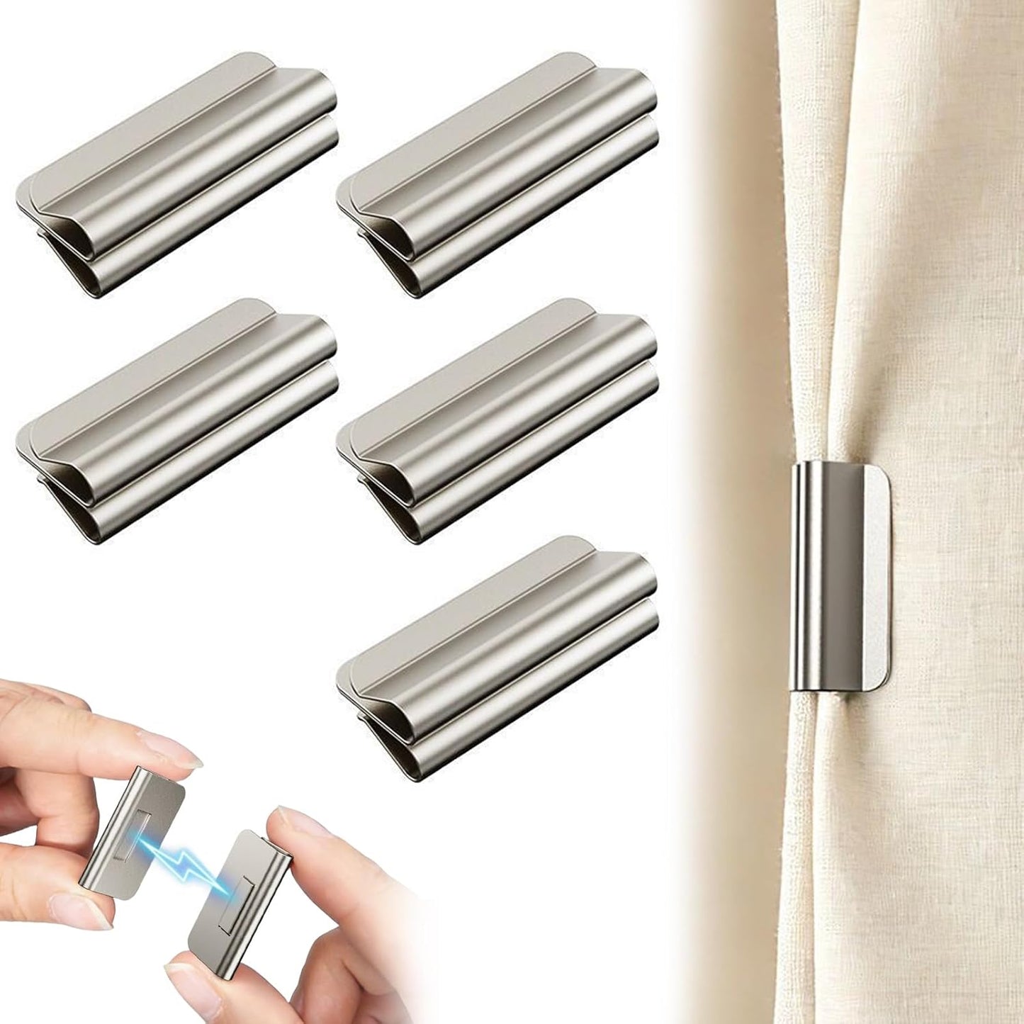 2026 New Magnetic Curtain Clips