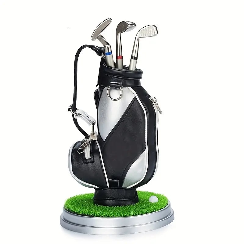 ⛳ Golf Pen Holder + 3-Pen Set 🏌️‍♂️ Elevate Your Desk – A Hole-in-One for Style & Function