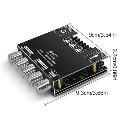 Hot Sale🔥🔥🔥 2.1 Channel Bluetooth Audio Receiver Power Amplifier Module🔊