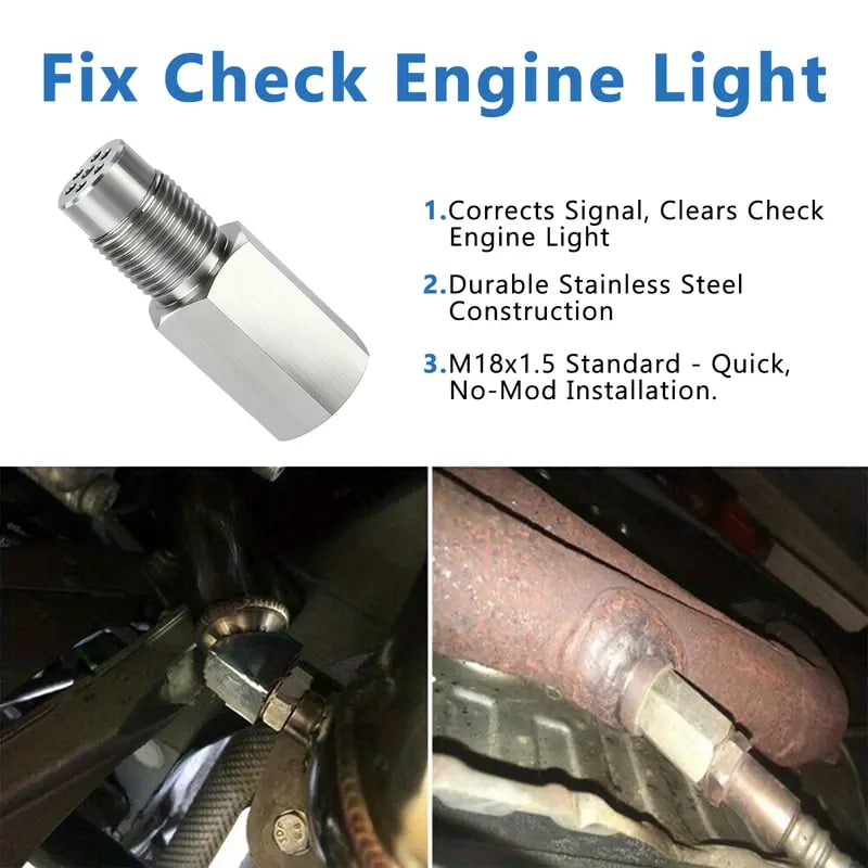 M18*1.5 58 MM  O2 Oxygen Sensor Filter Adapter