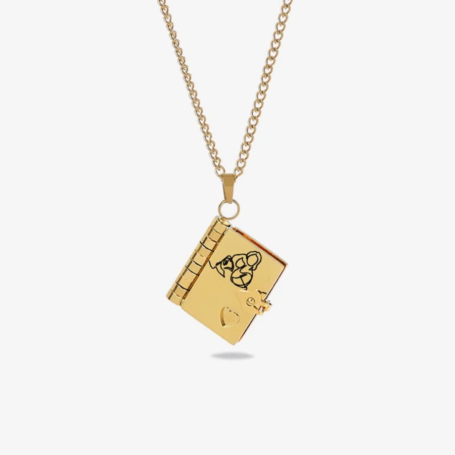 ❤️For Granddaughter - The Most Beautiful Chapter Book Necklace