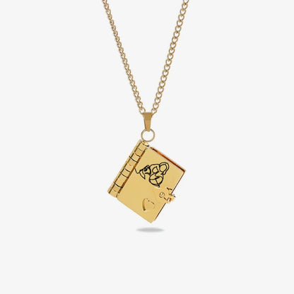 ❤️For Granddaughter - The Most Beautiful Chapter Book Necklace