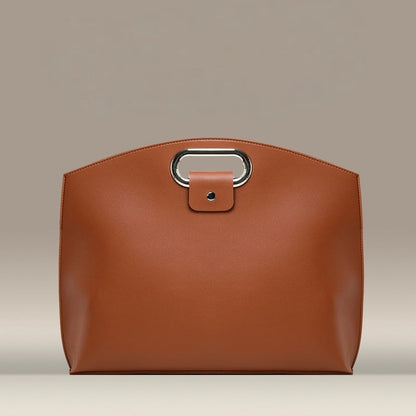 The 2-Piece Set:  Sophisticated Business Waterproof Leather Laptop & Tote Set