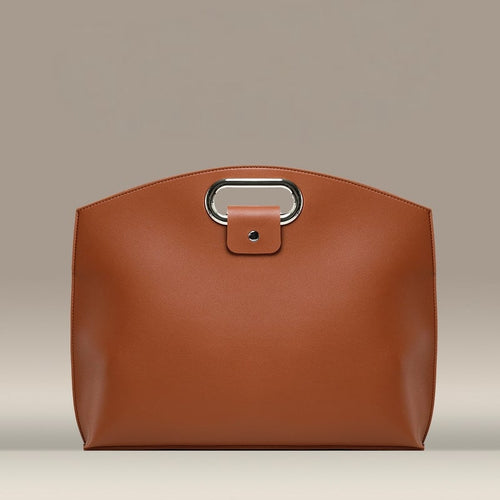 The 2-Piece Set:  Sophisticated Business Waterproof Leather Laptop & Tote Set