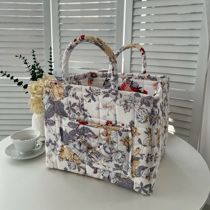 Storage Basket,Floral print storage baskets and organizers, available in a variety of styles, make a perfect gift for your loved ones.