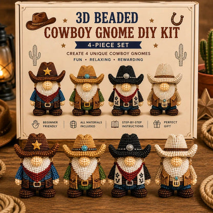 3D Beaded Gnome DIY Kit