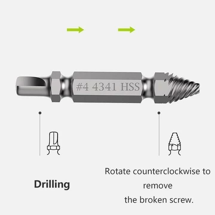 🔥Hot Sale 48% OFF - Stripped Broken Screw Remover