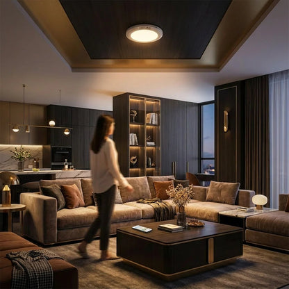 ✨Dimmable rechargeable ceiling light with motion sensor – magnetic & wireless