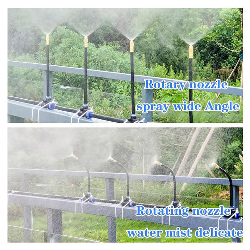 🚿360° Curved Garden Automatic Irrigation System