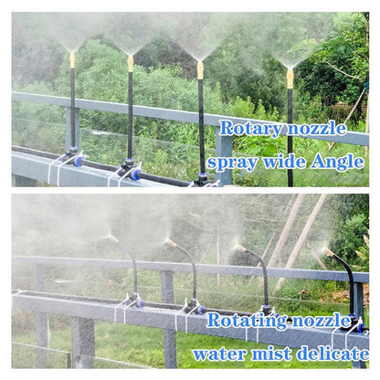 🚿360° Curved Garden Automatic Irrigation System