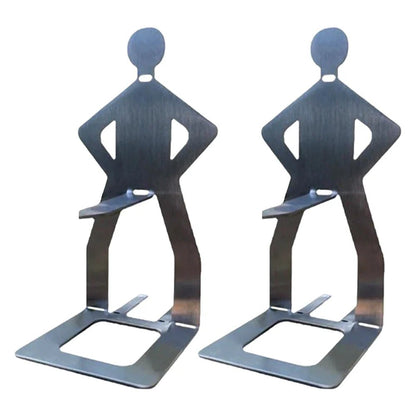🍖Outdoor prankster Stainless Steel BBQ Sausage Holder-Buy 1 Free 1