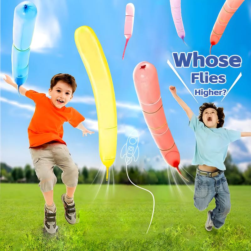 🚀100-pack rocket balloon set🎈