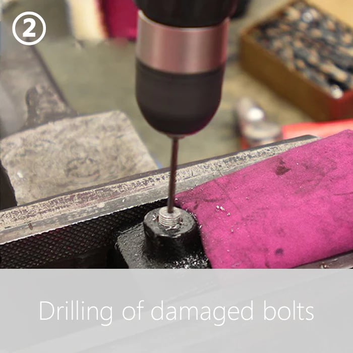 Broken Head Screw Hexagon Socket Bolt Removal Tool