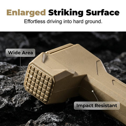 🔨Multifunctional Camping Hammer & Tent Stake Puller
