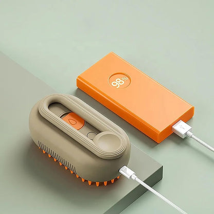 🔥Last Day Promotion 49% OFF⌛Upgrade 4 in 1 Pet Steam Groomer Comb