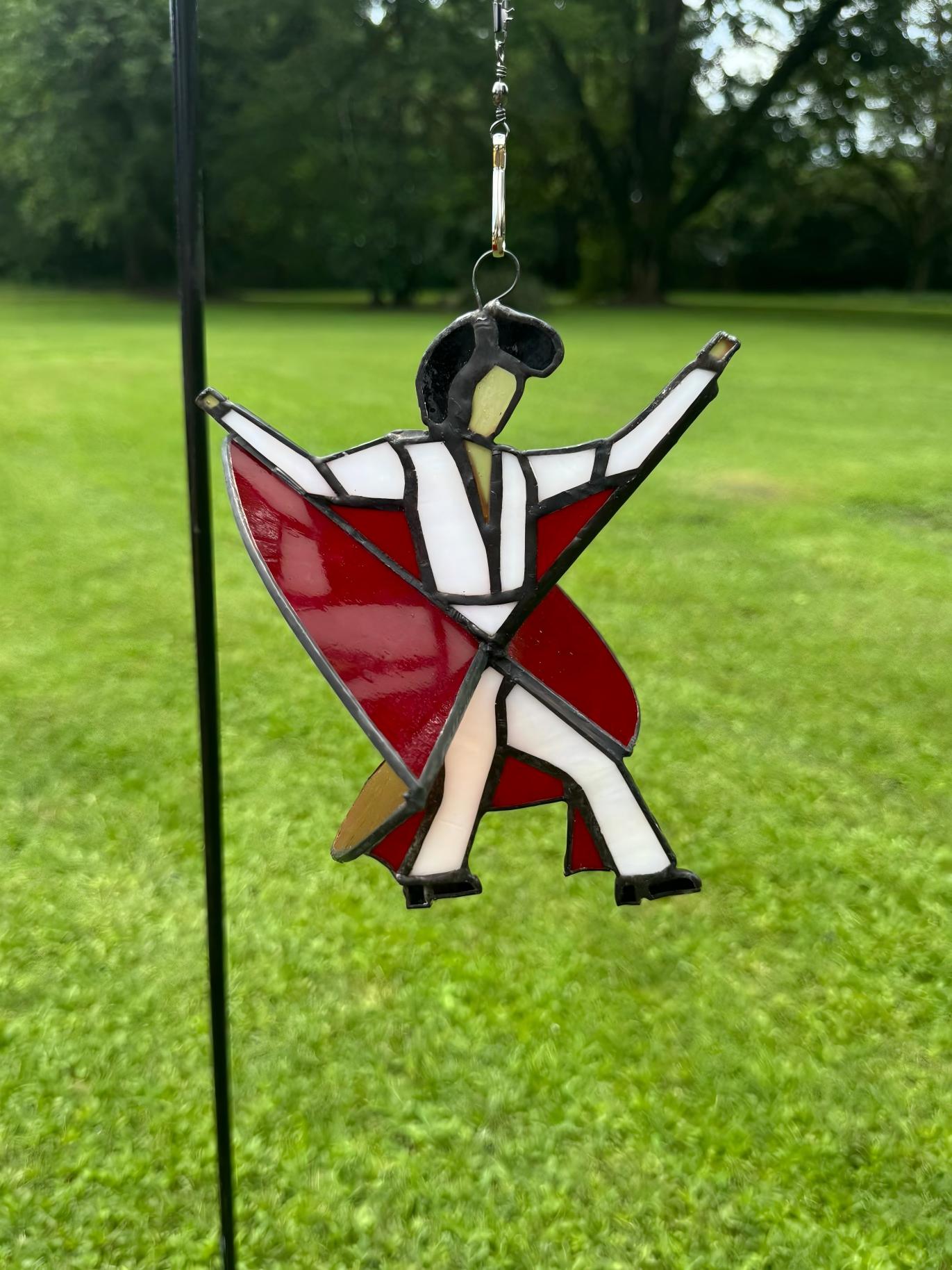 The Memphis Melody💃🤘 Handmade Stained Glass Spinner