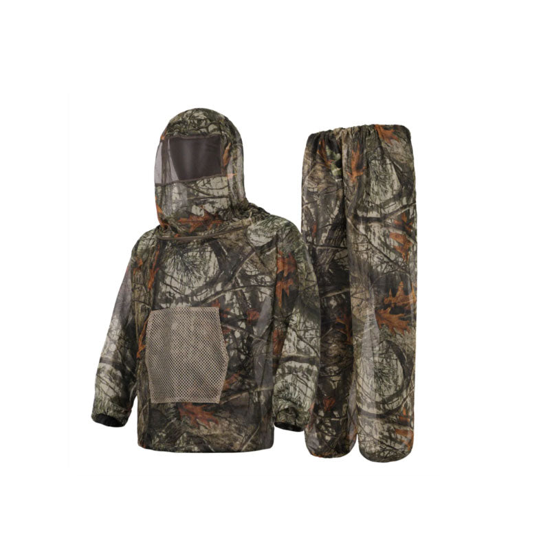 Camouflage Mosquito Hunting Suit – Breathable Bug Protection for Hunting & Outdoor Use