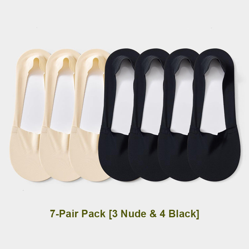 Ice Silk No-Show Socks