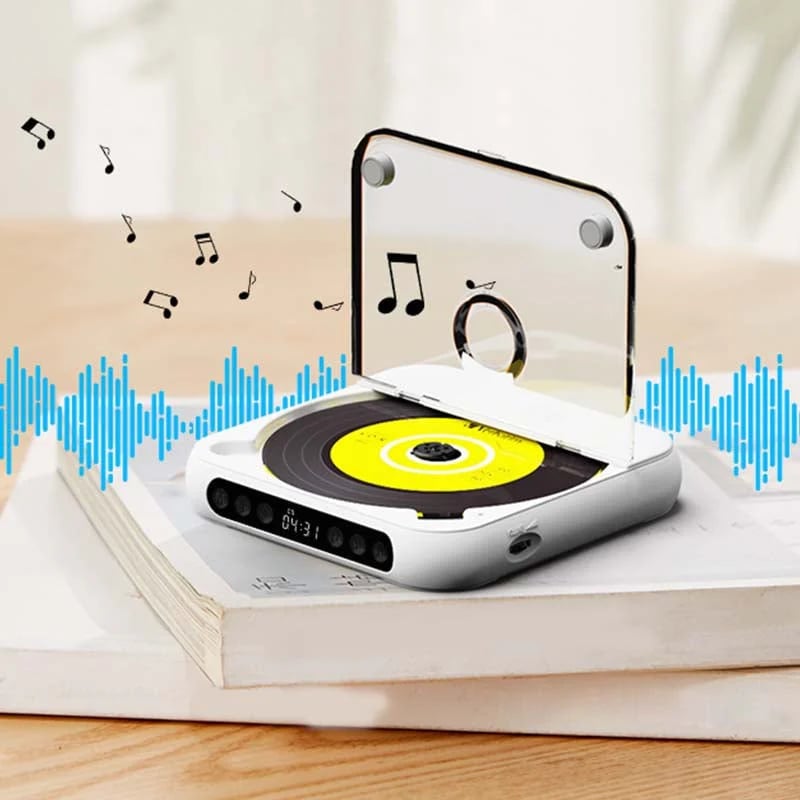 Portable Bluetooth CD Player