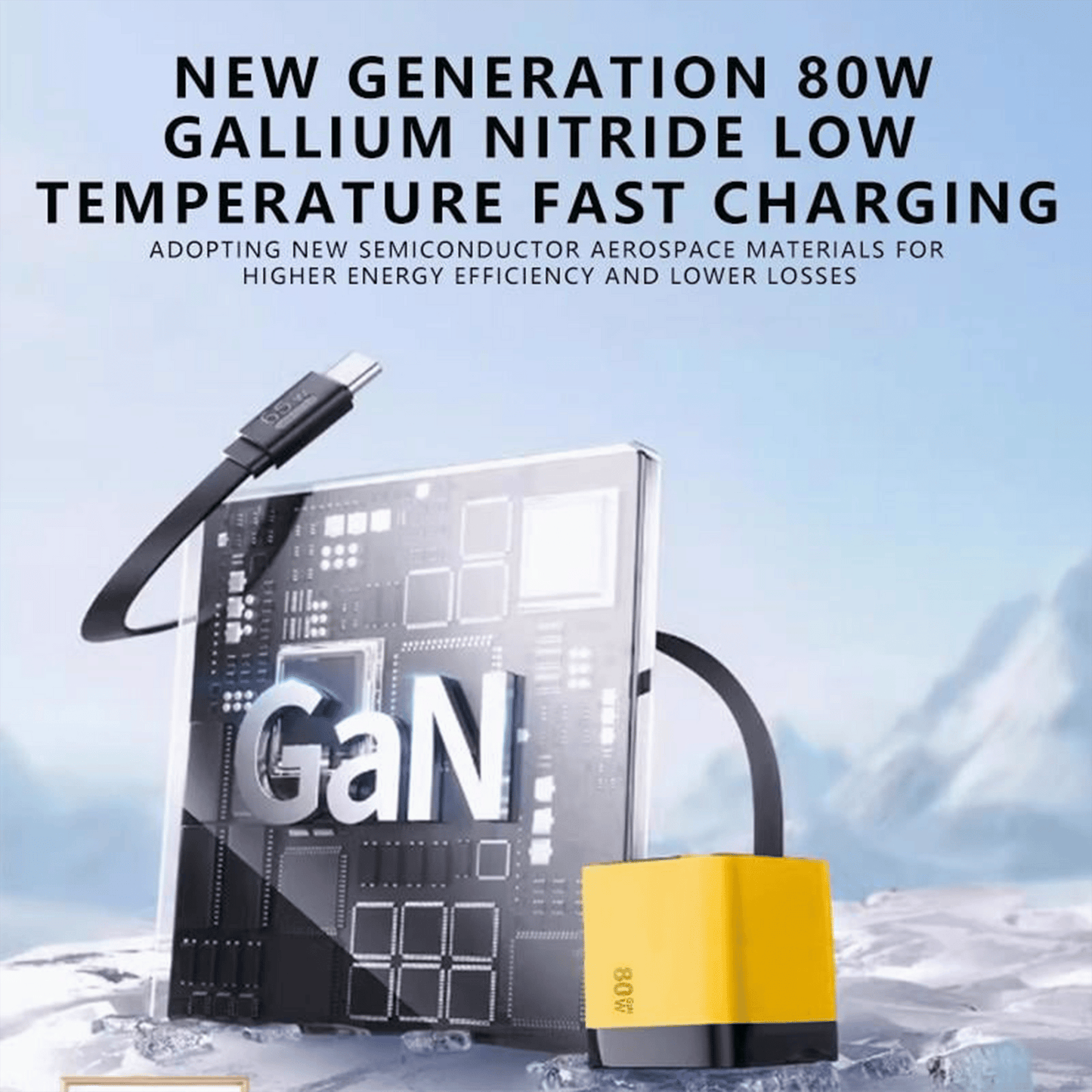 ✨3 in 1 Charger Retractable 80W MAX Fast