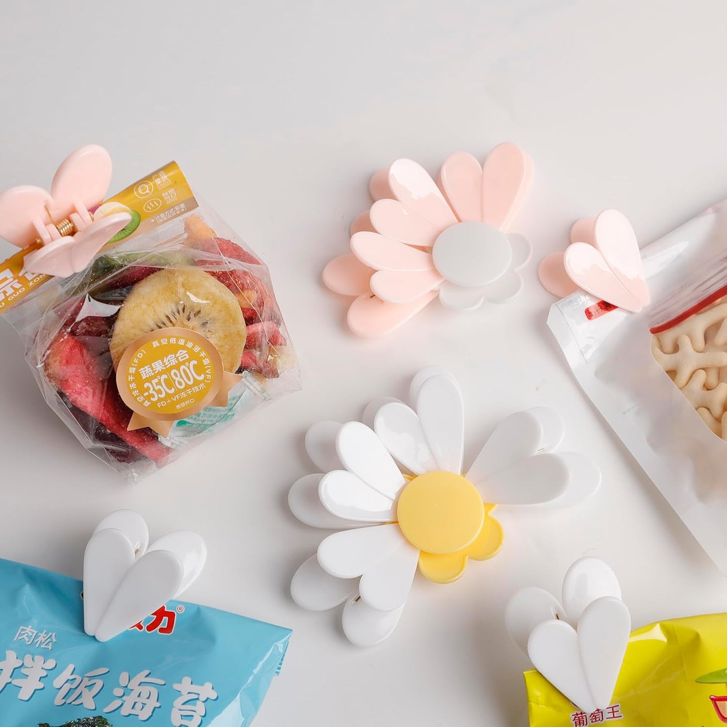 Cherry-Shaped Magnetic Food Clip & Fridge Magnet
