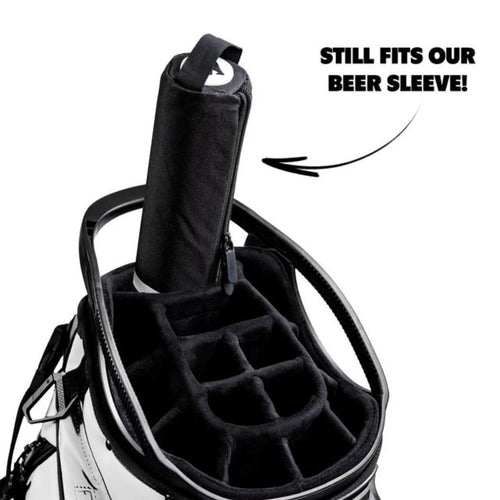 ⛳️ Golf Bag Beverage Sleeve (Fits Most Golf Bags • Holds 7 Cans • Moisture-Resistant Cold Storage 🍻🧊)