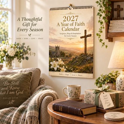 ✝️2027 A Year of Faith Calendar