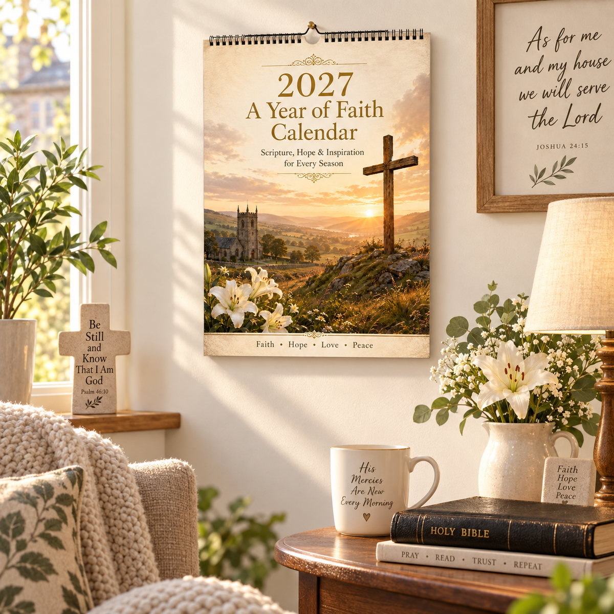 ✝️2027 A Year of Faith Calendar