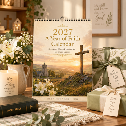 ✝️2027 A Year of Faith Calendar