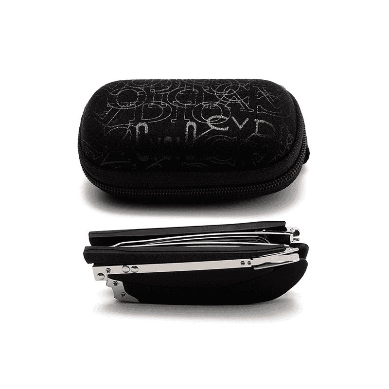 Foldable Anti-Blue Light Reading Glasses with Case